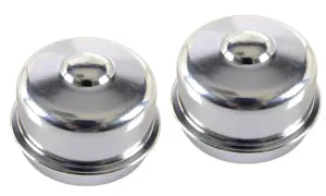 1964 Chevy Corvette Front Wheel Bearing Caps - 2 Piece Set