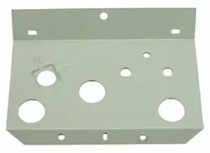 Fuel Oil Gauge Mounting Plate - Green - Front - 68-69 Camaro; 70-74 Chevy II Nova; 74 GTO - Image 1 of 3