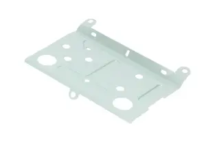 Amp Temp Gauge Mounting Plate - Green - Rear - 68-69 Camaro; 68-74 Chevy II Nova; 74 GTO - Image 2 of 3