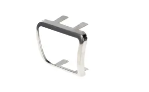 Parking Brake Pedal Pad Trim - Stainless- Large - Image 2 of 3