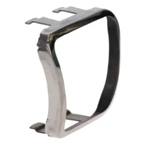 Parking Brake Pedal Pad Trim - Stainless - Large - 69-72 Nova, 69 Camaro, 70-81 Firebird - Image 4 of 4
