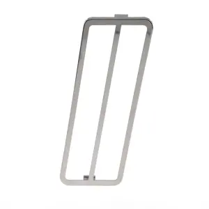 1972 Chevy Chevelle Accelerator Gas Pedal Pad Trim - Stainless - 68-81 GM Cars and Trucks