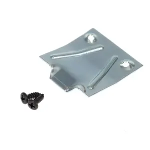 Glove Box Door Catch Plate with Screws - 67-68 Camaro Firebird - Image 2 of 4