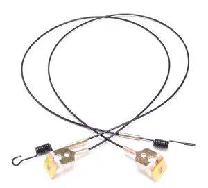 1969 Pontiac Trans Am Convertible Top Hold Down Cables (2pcs) - 67-69 Camaro Firebird