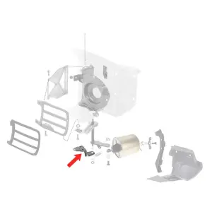 Headlamp Bellcrank Support Bracket - Pair - 69 Camaro Rally Sport - Image 7 of 7