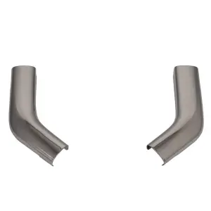 1968 Pontiac Grand Prix Roof Drip Molding Corners - Pair - 67-69 Camaro Firebird; 68-72 Chevelle GTO Tempest Cutlass Grand Prix Skylark