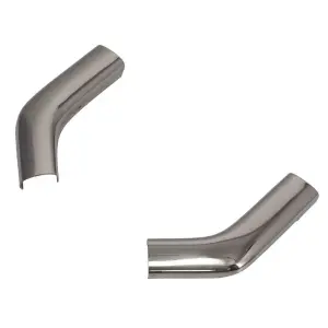 Roof Drip Molding Corners - Pair - 67-69 Camaro Firebird; 68-72 Chevelle GTO Tempest Cutlass Grand Prix Skylark - Image 2 of 6