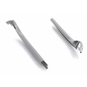 Header Moldings - Satin Finish - Pair - 68-69 Camaro Firebird Convertible - Image 5 of 6