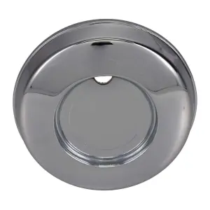 Steering Wheel Horn Cap - Polished Chrome without Insert - 67 Camaro RS or SS - Image 1 of 6