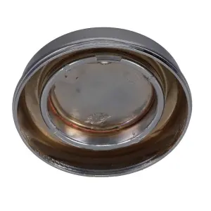 Steering Wheel Horn Cap - Polished Chrome without Insert - 67 Camaro RS or SS - Image 4 of 6