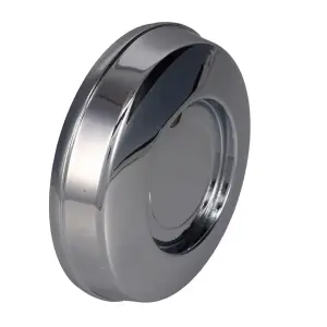 Steering Wheel Horn Cap - Polished Chrome without Insert - 67 Camaro RS or SS - Image 6 of 6