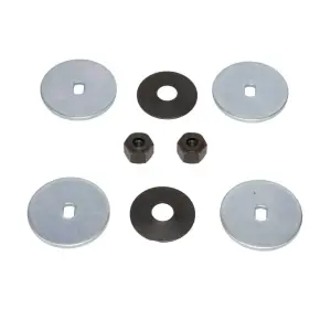 Headlamp Motor Steel Drive Washer and Nut Set - 8pcs - 67 Camaro Rally Sport - Image 1 of 7