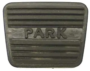 1973 Buick GS Parking Brake Pedal Pad - Large with PARK Logo