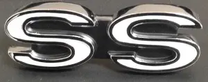 Fender Emblems - "SS" - LH/RH Pair - 68 Camaro - Image 1 of 2