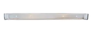 Rear Bumper - Chrome - 48-52 Ford F1 F2 Flareside Bed; 53-72 F100 F250 Flareside Bed - Image 3 of 3