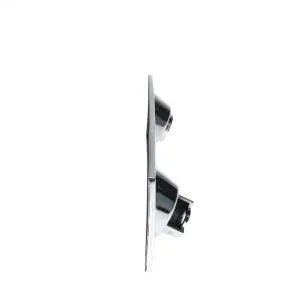 Center Dash Radio Cover Plate - Chrome and Black - 67-68 Camaro - Image 3 of 6
