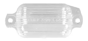 1966 Chevy Caprice License Plate Light Lens - 67-69 Camaro; 66-72 Chevy II Nova Chevelle; 67-68 Firebird; 65-66 Cutlass; 71-72 Ventura; 66-70 Impala