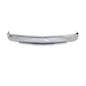 1997 GMC Suburban Front Bumper - Chrome - w Impact Strip Holes - w Bumper Guard Holes - 88-98 Chevy GMC OBS Truck SUV