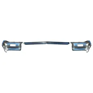 Front Bumper - 3pcs - 64 Bel Air Biscayne Impala - Image 2 of 2