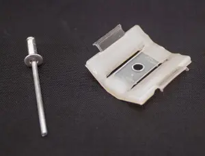 Side Molding Clip w/ Rivet - 67-68 F100 F250 - Image 1 of 2