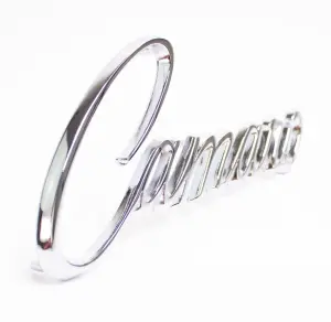 Fender Emblem - "Camaro" - LH or RH - 68-69 Camaro - Image 2 of 3