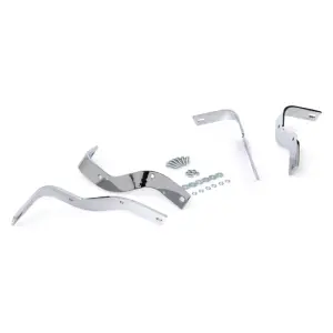 Rear Bumper Bracket Set - Chrome - 48-52 Ford F1 F2 Flareside; 53-72 F100 F250 Flareside - Image 3 of 3