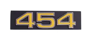 Grille Emblem - "454" - 75-76 Chevy C/K Truck Blazer Suburban - Image 1 of 2