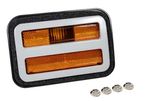 Front Fender Side Marker Lamp Assembly - LH or RH - 71 Dodge B-Body - Image 1 of 3