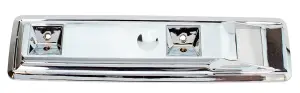 Front Armrest Base - Chrome - 66-70 Dodge Plymouth B-Body w/ 9" Pad - Image 1 of 2