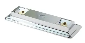 Rear Armrest Base - Chrome - 66-70 Dodge Plymouth B-Body - Image 1 of 2