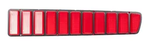Taillight Lens w/o Silver Trim - RH - 73-74 Charger - Image 1 of 2
