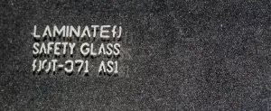 Windshield - Clear - 66-67 Fairlane 2DR Hardtop Convertible - Image 3 of 3
