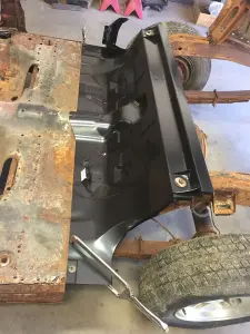 Under Rear Seat Floor Panel - 61-64 Ford Galaxie - Image 6 of 6
