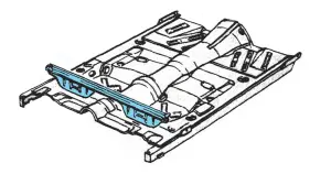 Rear Seat Riser / Support - 63 Galaxie Marauder Fastback - Image 4 of 5