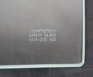 Vent Glass - Clear - LH or RH - 63-64 Ford Galaxie Fastback - Image 3 of 3