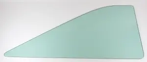 Quarter Glass - Green Tint - LH or RH - 63-64 Ford Galaxie Fastback - Image 1 of 3