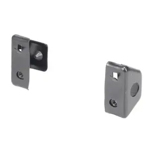 Headlamp Door Stop Brackets - 2pcs - 68 Camaro Rally Sport - Image 5 of 7