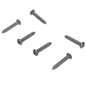 1972 Chevy Chevelle Armrest Base Screws - 6pcs - Chevy II Nova Chevelle Camaro Firebird