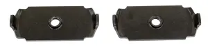 1974 Ford Mustang Seat Belt Anchor to Floor Pan Reinforcements (2pcs) - 67-70 Fairlane Falcon; 68-70 Torino Montego; 67-78 Galaxie LTD