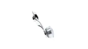 Window Crank Handle - Clear Knob - 65-76 Chevy GMC CK Pickup; 67-81 Camaro; 69-79 Nova - Image 5 of 6