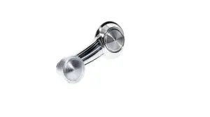 Window Crank Handle - Clear Knob - 65-76 Chevy GMC CK Pickup; 67-81 Camaro; 69-79 Nova - Image 6 of 6