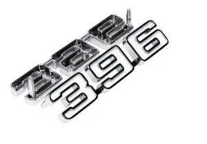 Fender Emblems - "396" - Pair - 69 Camaro - Image 6 of 6