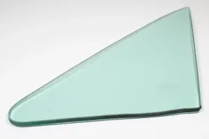 Vent Glass - Green Tint - LH - 66-67 Fairlane Fastback Convertible - Image 2 of 3