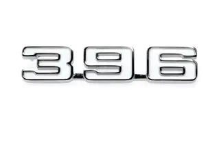 Fender Emblem - "396" - LH or RH - 69 Camaro - Image 1 of 6
