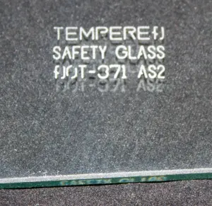 Back Glass - Clear - 66-67 Fairlane Fastback - Image 2 of 2
