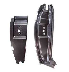 1966 Mercury Cyclone Door Jamb Lock Pillar w/ Reinforcement - RH - 66-67 Fairlane Comet Cyclone Fastback &amp; Convertible