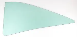 Quarter Glass - Green Tint - LH - 66-67 Fairlane Fastback - Image 1 of 3