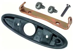 1976 Pontiac Firebird Bullet Mirror Mounting Kit - LH - 70-81 Camaro Firebird; 71-74 Nova