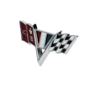 Fender Emblem - V-Flag - LH or RH - 67 Camaro 65-67 Chevy II Nova Chevelle - Image 2 of 4