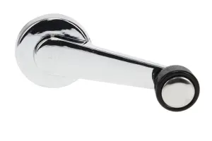 Window Crank Handle - Chrome w Black Knob - 81-94 Chevy GMC CK Truck and SUV - Image 1 of 2